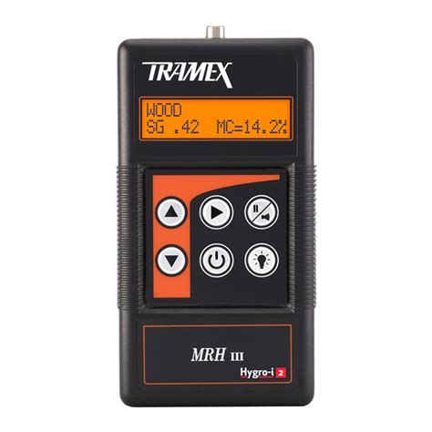 tramex mrh 3 manual